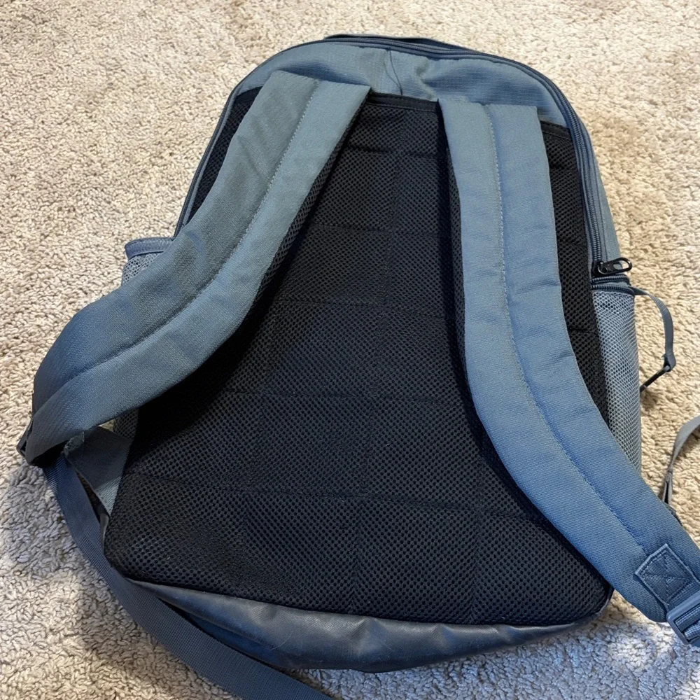 Nike Brasilia Backpack Gym Travel Bag Flint Grey Black